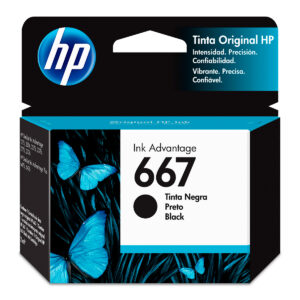 CARTUCHO HP 3YM78AL 667 NEGRO ORIGINAL