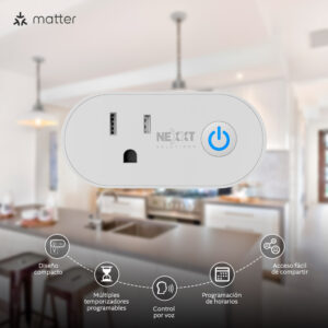 ENCHUFE INTELIGENTE WIFI DE INTERIOR NEXXT NHP-S611M
