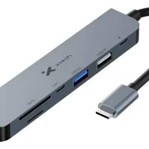 HUB O MULTIPUERTO USB-C XTECH 7-in-1 XTC-571