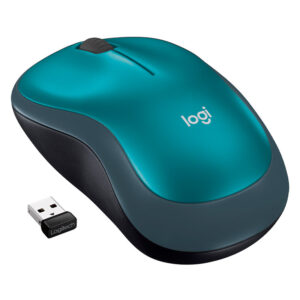 MOUSE LOGITECH CORDLESS MOUSE M185 AZUL