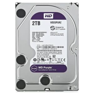 DISCO DURO PURPURA WD20PURZ 2TB SURVILLANCE 64MB WD INTELLITEPOWER