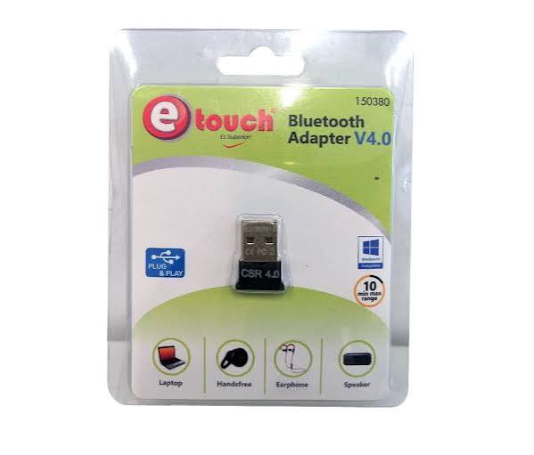 ADAPTADOR BLUETOOTH USB V.4.0 ETOUCH 150380