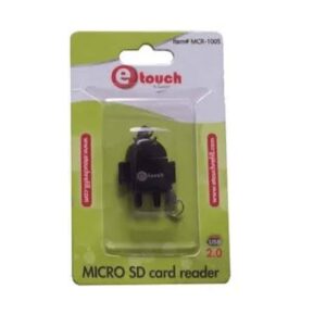 LECTOR DE MEMORIA MICRO SD, ETOUCH MCR-1005, USB 2.0