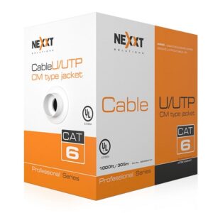 Nexxt Professional Cat6 UTP Cable 4P 24AWG CM 305m BL