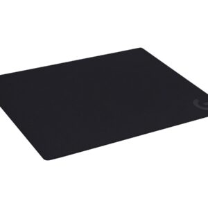 Logitech G G640 Large Cloth Gaming Mouse Pad, Optimized for Gaming Sensors, Moderate Surface Friction, Non-Slip Mouse Mat, Mac and PC Gaming Accessories, 460 x 600 x 3 mm; - Alfombrilla de ratón - negro