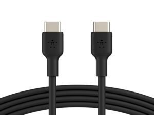 Belkin BOOST CHARGE - Cable USB - 24 pin USB-C (M) a 24 pin USB-C (M) - 1 m - negro