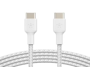 Belkin BOOST CHARGE - Cable USB - 24 pin USB-C (M) a 24 pin USB-C (M) - 1 m - blanco