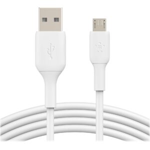 Belkin BOOST CHARGE - Cable USB - Micro-USB tipo B (M) a USB (M) - 1 m - blanco