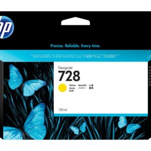 HP 728 - 130 ml - amarillo - original - DesignJet - cartucho de tinta - para DesignJet T730, T830