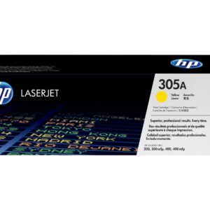 HP 305A - Amarillo - original - LaserJet - cartucho de tóner (CE412A) - para LaserJet Pro 300 M351, 400 M451, MFP M375, MFP M475