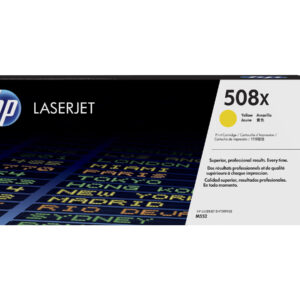 HP 508X - Alto rendimiento - amarillo - original - LaserJet - cartucho de tóner (CF362X) - para Color LaserJet Enterprise MFP M577; LaserJet Enterprise Flow MFP M577