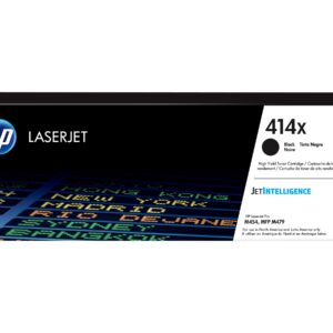 HP 414X - Alto rendimiento - negro - original - LaserJet - cartucho de tóner (W2020X) - para Color LaserJet Enterprise M455, MFP M480; Color LaserJet Pro M454, M479, MFP M479