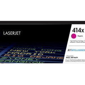HP 414X - Alto rendimiento - magenta - original - LaserJet - cartucho de tóner (W2023X) - para Color LaserJet Enterprise M455, MFP M480; Color LaserJet Pro M454, M479, MFP M479