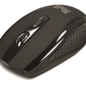 Klip Xtreme Klever KMW-340 - Ratón - óptico - 6 botones - inalámbrico - 2.4 GHz - receptor inalámbrico USB - negro