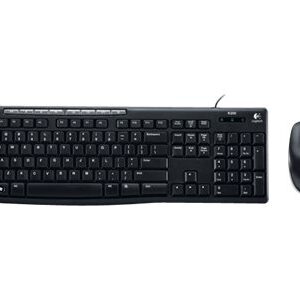 Logitech Media Combo MK200 - Juego de teclado y ratón - USB