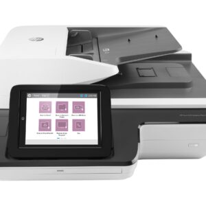 HP ScanJet Enterprise Flow N9120 fn2 - Escáner de documentos - plano: CCD / ADF: CIS - a dos caras - A3/Ledger - 600 ppp x 600 ppp - hasta 120 ppm (mono) / hasta 120 ppm (color) - Alimentador automático de documentos (ADF) (200 hojas) - hasta 20000 exploraciones por día - USB 2.0, Gigabit LAN, USB 2.0 (Host)