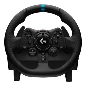 Logitech G923 Racing - Juego de volante y pedales - cableado - para PC, Sony PlayStation 4, Sony PlayStation 5