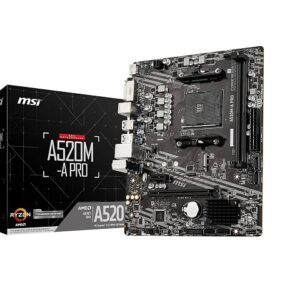 MSI - A520M-A PRO - Motherboard