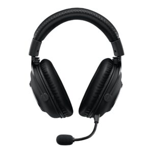 Logitech G Pro X with Blue VO!CE Technology - Auricular - tamaño completo - cableado - conector de 3,5 mm - aislamiento de ruido - negro