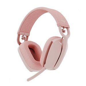 Logitech Zone Vibe 100 - Auricular - tamaño completo - Bluetooth - inalámbrico - rosa