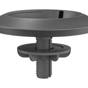 Logitech Rally Mic Pod Mount - Soporte de micrófono para escritorio - negro mate - para Logitech Rally, Rally Plus