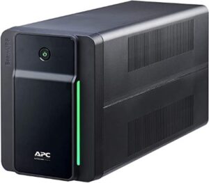 APC Back-UPS 1200VA - UPS - CA 120 V - 650 vatios - 1200 VA - 1 fase - 9 Ah - conectores de salida: 6 - negro