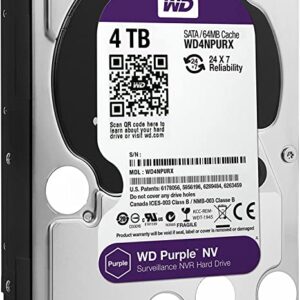 DISCO DURO PURPURA 4TB WD WD40PURZ SUPERVILLANCE 64MB