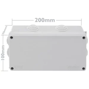 CAJA DE REGISTRO CJ217 200X100X70 IP67