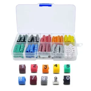 Set de Indicadores Numéricos para Cables, Números de 0 a 9, EC-0