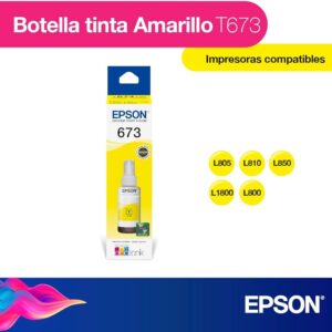 TINTA EPSON T673420 (673) AMARILLA