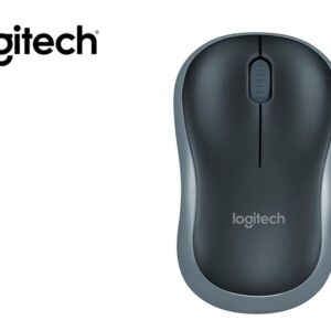 MOUSE LOGITECH CORDLESS MOUSE M185 DARK SILVER