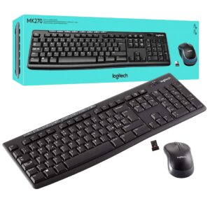 COMBO TECLADO&MOUSE CORDLESS MK270 ESPA