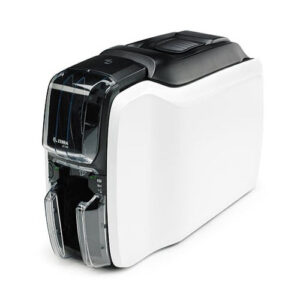 Zebra ZC100 - Impresora de tarjetas de plástico - color - transferencia térmica / sublimación de tinte - CR-80 Card (85.6 x 54 mm) - 300 ppp - hasta 700 tarjetas/hora (monocromo) / hasta 150 tarjetas/hora (color) - capacidad: 100 tarjetas - USB 2.0