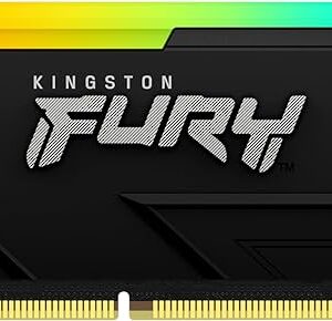 Kingston FURY Beast RGB - DDR4 - módulo - 16 GB - DIMM de 288 contactos - 3200 MHz / PC4-25600 - CL16 - 1.35 V - sin búfer - no ECC - negro