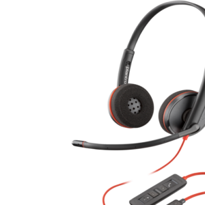 POLY - Headset - Wired - Blackwire 3220 Stereo USB-C He