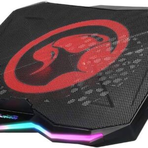 VENTILADOR O DISIPADOR DE CALOR PARA NOTEBOOK, MARVO GAMING USB FN-40 17"