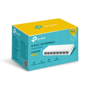 SWITCH PARA RED TP-LINK 8 PUERTOS 10/100Mbps, NW000TPL66, LS1008