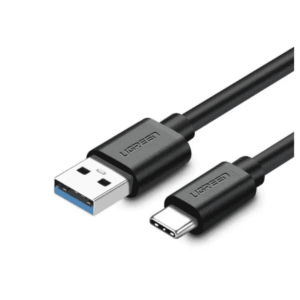 CABLE USB-A 3.0 A USB-C 1M NEGRO US184 UGREEN, 20882
