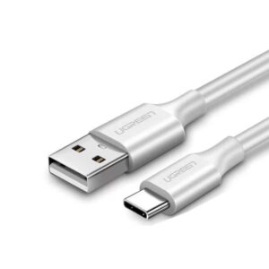 CABLE USB-A 2.0 A USB-C 1.5M BLANCO US287 UGREEN, 60122