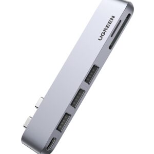 HUB USB-C A 3 USB A/MICRO SD /TF/PD UGREEN CM251 100W
