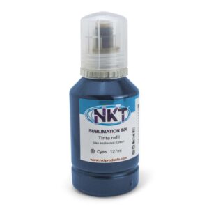 TINTA DE SUBLIMACIÓN MARCA NKT 127ML CYAN