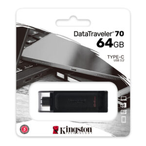MEMORIA KINSTON TIPO C DATA TRAVELER 70 64GB USB 3.2