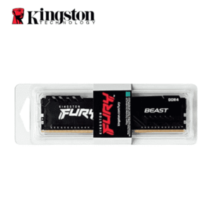 MEMORIA RAM FURY BEAST 8GB 3200MHz DDR4 CL16 DIMM, NEGRA, PARA PC
