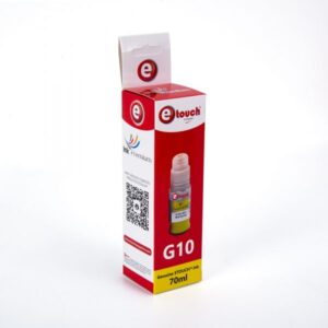 TINTA PARA CANON G6010 G10 70ML, AMARILLA ETOUCH