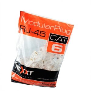 CONECTORES PARA RED RJ-45 CAT6 NEXXT