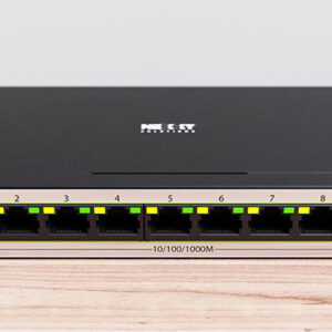 SWITCH POE+ NEXXT VERTEX GIGA 60W NSW-V900P 9 PUERTOS