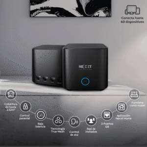 REPETIDOR MESH NEXXT HOME BOLT NCM-C1200 2PK 2NODOS
