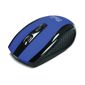 MOUSE INALAMBRICO KLIPX OPTICAL NANO DONGLE AZUL