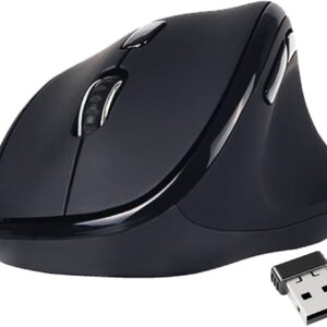 MOUSE VERTICAL KLIP EVER RESET KMW-390 INALAMBRICO 2.4GHz NEGRO