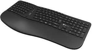 TECLADO INALAMBRICO KLIP KBK-530S, ERGONOMICO